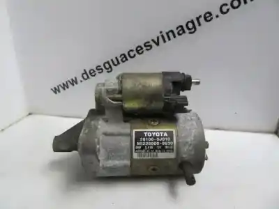 Peça sobressalente para automóvel em segunda mão motor de arranque por toyota yaris (_p1_) 1.0 (scp10_) referências oem iam 281000j010