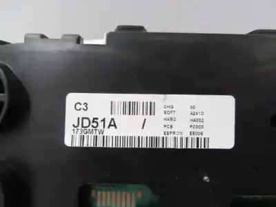 Tweedehands auto-onderdeel instrumentenpaneel voor nissan qashqai / qashqai +2 i (j10, nj10, jj10e) 1.5 dci oem iam-referenties jd51a  