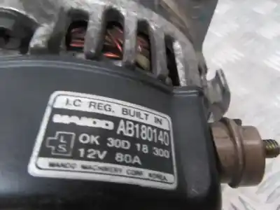 Pezzo di ricambio per auto di seconda mano alternatore per kia sephia 1.6 cat riferimenti oem iam 30d18300  ab180140