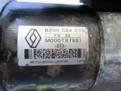 Pezzo di ricambio per auto di seconda mano motorino di avviamento per nissan note (e11, ne11) 1.5 dci riferimenti oem iam 8200584675  m000t87881