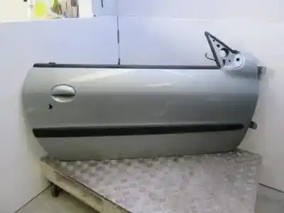 Peça sobressalente para automóvel em segunda mão porta dianteira direita por peugeot 206 cc (2d) 2.0 s16 referências oem iam 3p cabrio