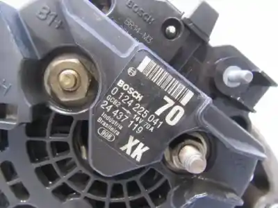 Second-hand car spare part alternator for opel corsa c (x01) 1.2 twinport (f08, f68) oem iam references 24437119  0124225041