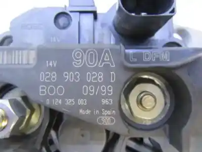 Автозапчастина б/у генератор для seat toledo ii (1m2) 1.6 посилання на oem iam 028903028d  0124325003