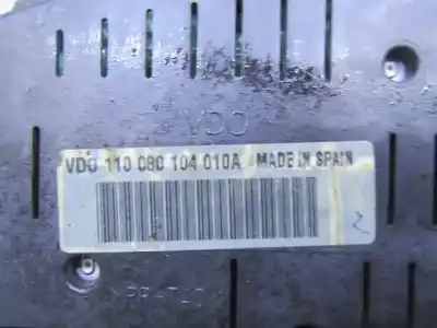 Second-hand car spare part dashboard for seat cordoba (6l2) 1.9 tdi oem iam references 110080104010a  