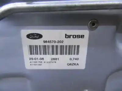 Автозапчасти б/у регулятор стекла переднего левого за ford focus ii (da_, hcp, dp) 1.8 tdci ссылки oem iam 984570-202 electrico  
