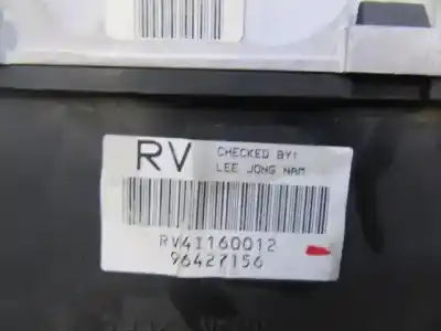 Peça sobressalente para automóvel em segunda mão quadrante por daewoo tacuma (u100) 1.6 referências oem iam 96427156  
