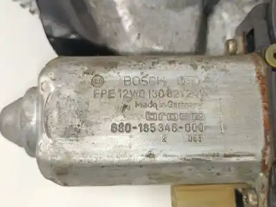 Second-hand car spare part rear left window regulator for bmw 7 (e32) 735 i, il oem iam references 51341928323 0130821241 680185346000