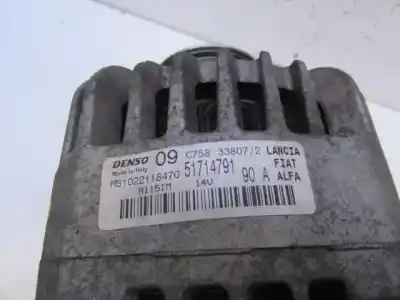 Автозапчасти б/у генератор за lancia ypsilon (843_) 1.4 16v (843.axc11, 843.axc1b, 843.axc1a) ссылки oem iam ms1022118470 51714791 c75833807