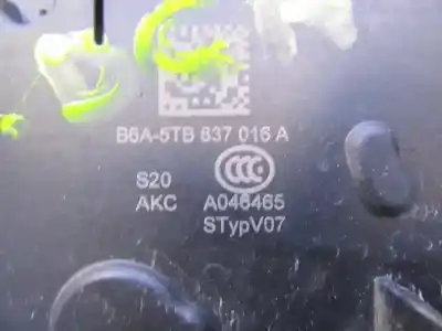 Автозапчастина б/у замок передній праві двері для seat ibiza v (kj1, kjg) 1.0 tsi посилання на oem iam b6a5tb 837016a  
