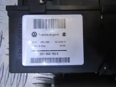 Second-hand car spare part driver left window regulator for volkswagen touareg (7la, 7l6, 7l7) 2.5 r5 tdi oem iam references 3d1959793e  