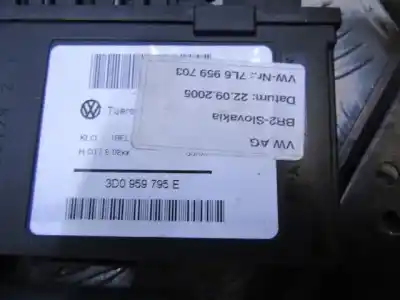 Second-hand car spare part rear left window regulator for volkswagen touareg (7la, 7l6, 7l7) 2.5 r5 tdi oem iam references 3d0959795e  
