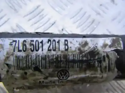 Автозапчастина б/у трансмісія задня права для volkswagen touareg (7la, 7l6, 7l7) 2.5 r5 tdi посилання на oem iam 7l6501201b  