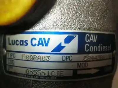 Pièce détachée automobile d'occasion pompe à injection pour renault 19 ii (b/c53_) 1.9 d (b/c53j) références oem iam lucas f8qra03  