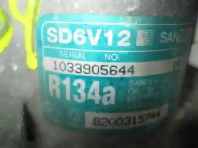 Автозапчасти б/у компрессор кондиционера воздуха за renault kangoo (f/kc0) 1.5 dci diesel ссылки oem iam 8200315744  1033905644