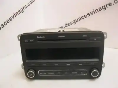 Second-hand car spare part audio system / radio cd for skoda fabia 1.6 td-cay oem iam references 