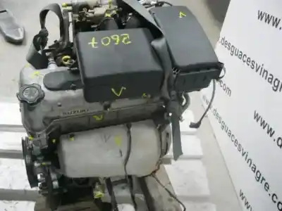 Second-hand car spare part complete engine for suzuki wagon r+ fastback (em) 1.0 (rc410, sr410, sr412) oem iam references k10a  