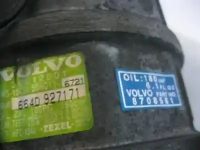 Автозапчастина б/у компресор кондиционера для volvo v40 ranchera familiar (645) 2.0 посилання на oem iam 664d927171  8708581