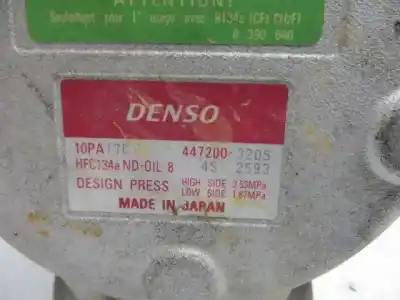 Peça sobressalente para automóvel em segunda mão compressor de ar condicionado a/a a/c por bmw 3 (e36) 320 i referências oem iam 4472003205  8390646