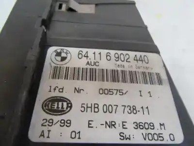 Peça sobressalente para automóvel em segunda mão comando de sofagem (chauffage / ar condicionado)  por bmw 3 (e46) 320 d referências oem iam 64.11 6 902 440  