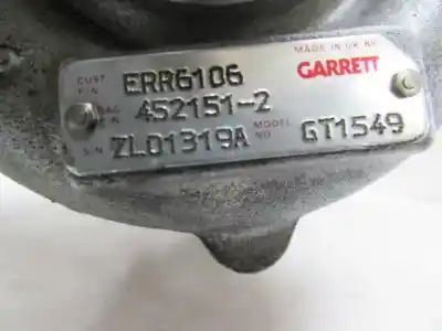 Pezzo di ricambio per auto di seconda mano turbocompressore per rover 200 ii fastback (rf) 220 d/sd riferimenti oem iam 452151-2 - garret  