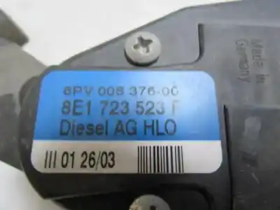 Автозапчасти б/у педальный потенциометр за audi a4 b6 (8e2) 2.5 tdi ссылки oem iam 8e1723523f  