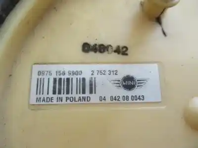 Автозапчастина б/у паливний насос для mini cooper 1.6 hdi w16d16(9hz) посилання на oem iam 2752312 09751569900 