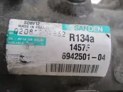 Автозапчастина б/у компресор кондиционера для mini cooper 1.6 hdi w16d16(9hz) посилання на oem iam 6942501  0281292862