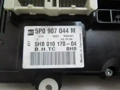 Автозапчасти б/у отопление / кондиционирование воздуха за seat leon 1.9/tdi-pd-(bxe)-5p-105cv ссылки oem iam 5p0907044m  5hb01017004