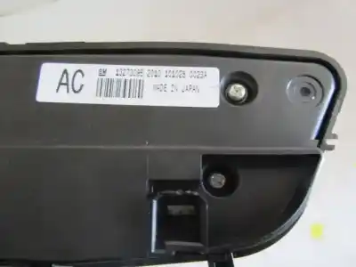 Second-hand car spare part heating / air conditioning control panel for opel insignia 2.0 cdti oem iam references 13273095  