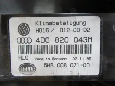 Автозапчасти б/у отопление / кондиционирование воздуха за audi a8 d2 (4d2, 4d8) 2.5 tdi quattro ссылки oem iam 4d0 820 043m  