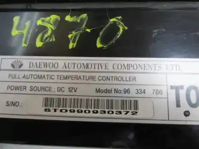 Автозапчастина б/у контроль опалення / кондиціонації для daewoo leganza (klav) 2.0 16v посилання на oem iam 96334786  