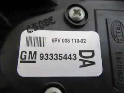 Автозапчастина б/у педальний потенціометр для opel meriva a monospace (x03) 1.3 cdti (e75) посилання на oem iam 93335443  