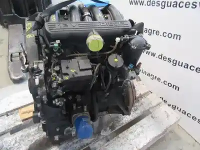 Pièce détachée automobile d'occasion moteur complet pour peugeot 406 (8b) 2.1 td 12v références oem iam p8c  