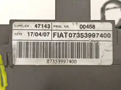 Second-hand car spare part windshiel wiper switch for fiat croma (194_) 1.9 d multijet (194axb1b) oem iam references 07353997400  
