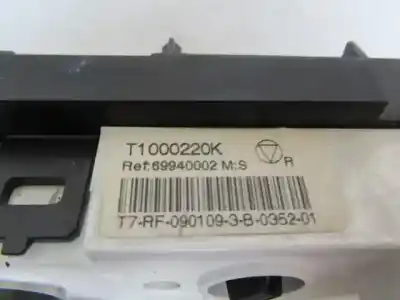 İkinci el araba yedek parçası isitma / klima kontrolü için peugeot 308 sw i (4e_, 4h_) 1.6 hdi oem iam referansları t1000220k  
