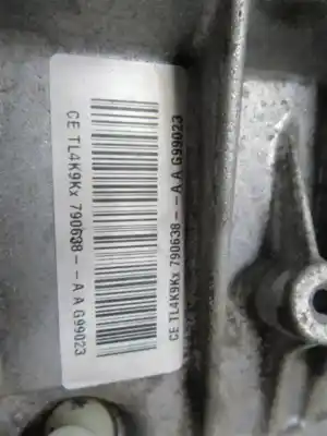 Автозапчасти б/у коробка передач за renault scénic ii (jm0/1_) 1.5 dci (jm1e, jm16) ссылки oem iam tl4k9k  