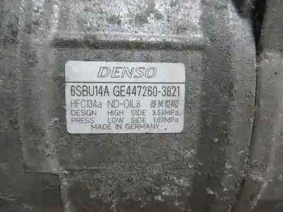 Second-hand car spare part air conditioning compressor for bmw 320 2.0 td e90 (ed) 4p oem iam references 4472603821  