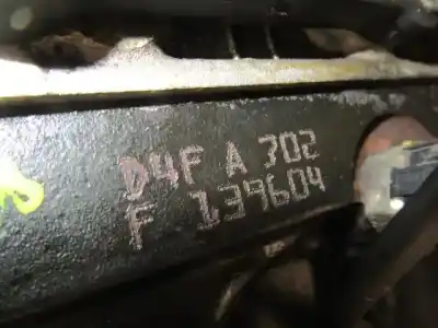 Автозапчастина б/у двигун комплект для renault twingo ii (cn0_) 1.2 16v (cn04. cn0a. cn0b) посилання на oem iam d4fa702  