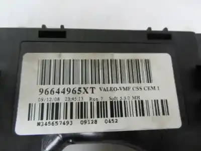 Pezzo di ricambio per auto di seconda mano comando pulito per citroen c4 picasso i monospace (ud_) 1.6 hdi riferimenti oem iam 96644965xt  