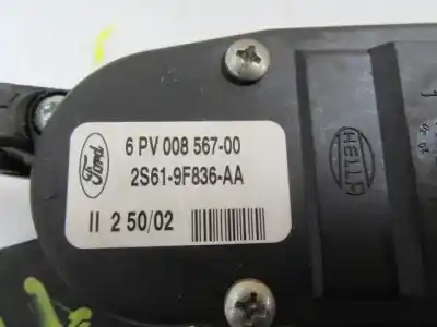 Second-hand car spare part accelerator pedal for ford fiesta v (jh_, jd_) 1.4 tdci oem iam references 2s619f836aa  