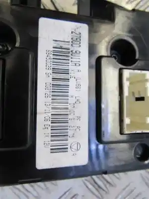 Peça sobressalente para automóvel em segunda mão comando de sofagem (chauffage / ar condicionado)  por nissan note (e11, ne11) 1.5 dci referências oem iam 275009u11a  