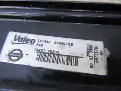 Peça sobressalente para automóvel em segunda mão radiador de água por nissan note (e11, ne11) 1.5 dci referências oem iam 144619u20a 992405hb 