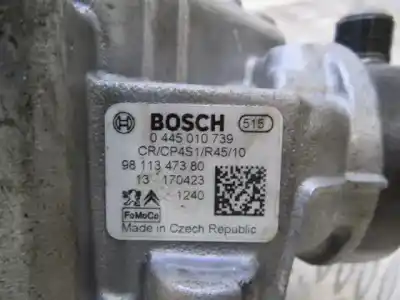 Peça sobressalente para automóvel em segunda mão bomba de injeção por peugeot 308 sw ii (lc_, lj_, lr_, lx_, l4_) 1.6 bluehdi 120 referências oem iam 9811347380  0445010739
