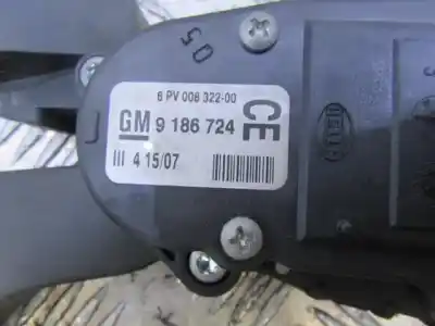 Автозапчасти б/у педальный потенциометр за opel vectra c gts (z02) 1.9 cdti (f68) ссылки oem iam 9186724  