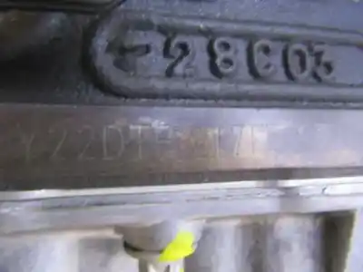 Pièce détachée automobile d'occasion moteur complet pour opel vectra c (z02) 2.2 dti 16v (f69) références oem iam y22dtr  