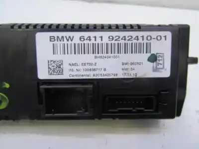 Автозапчастина б/у контроль опалення / кондиціонації для bmw 1 (e87) 118 d посилання на oem iam 924241001   Автозапчастина б/у контроль опалення / кондиціонації для bmw 1 (e87) 118 d посилання на oem iam 924241001