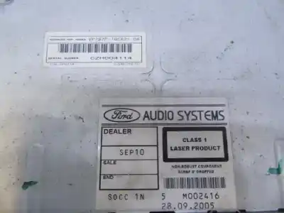 Pezzo di ricambio per auto di seconda mano impianto audio / radio cd per ford focus 2.0 tdci riferimenti oem iam 4m5t18c815bj  