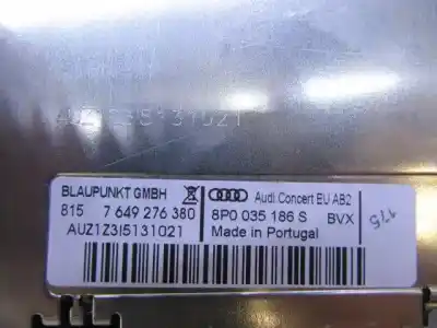 Pièce détachée automobile d'occasion système audio / radiocd pour audi a3 (8p1) 1.9 tdi références oem iam 8p0035186s  