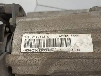 Автозапчастина б/у коробка передач для volkswagen touareg (7la, 7l6, 7l7) 2.5 r5 tdi посилання на oem iam 0ad341012l  