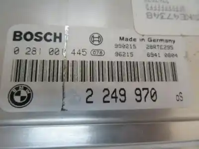 Second-hand car spare part ecu engine control for bmw 320 2.0 td oem iam references 2249970  0281001445